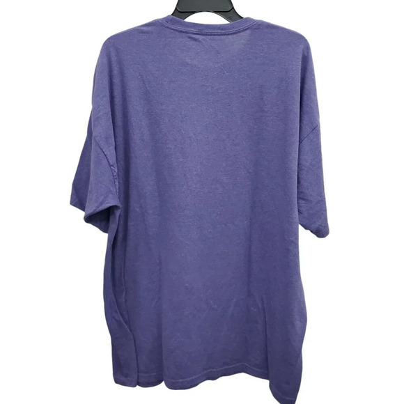 Halloween Men's Big & Tall Purple Neon Negative Filter Graphic‎ Movie Tee Sz 2XL - Picture 4 of 4